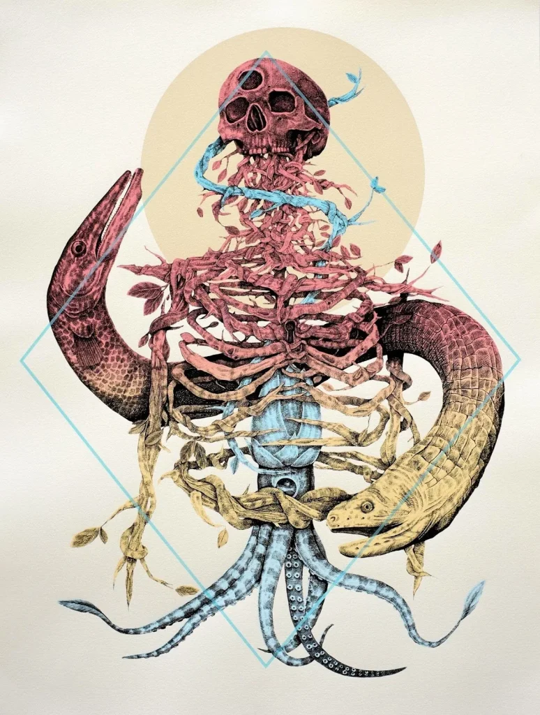Alexis Diaz — The Cage — artwork