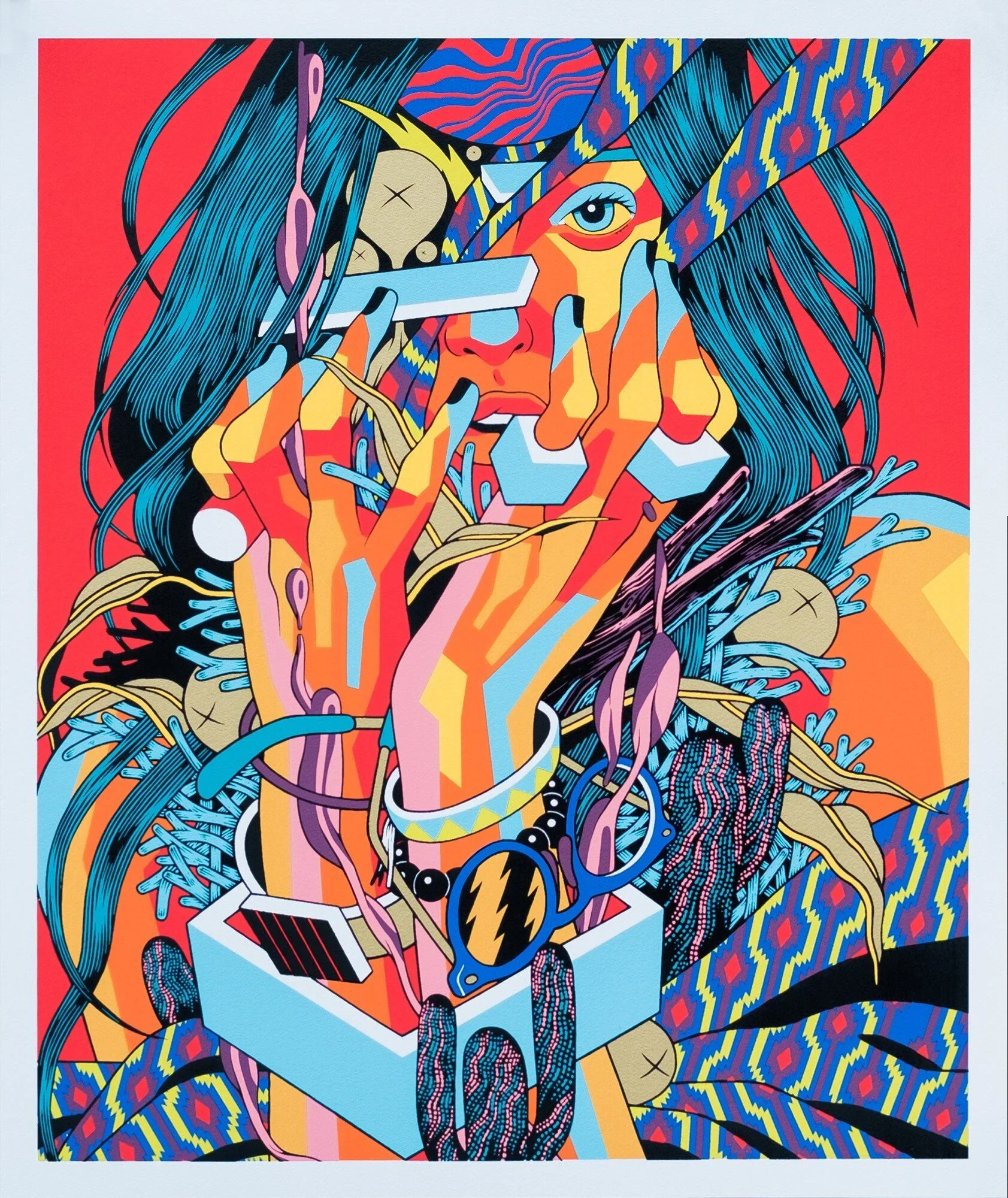 Bicicleta Sem Freio — Red — artwork