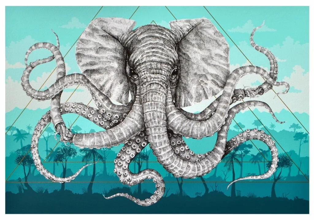Alexis Diaz — Octophant — artwork