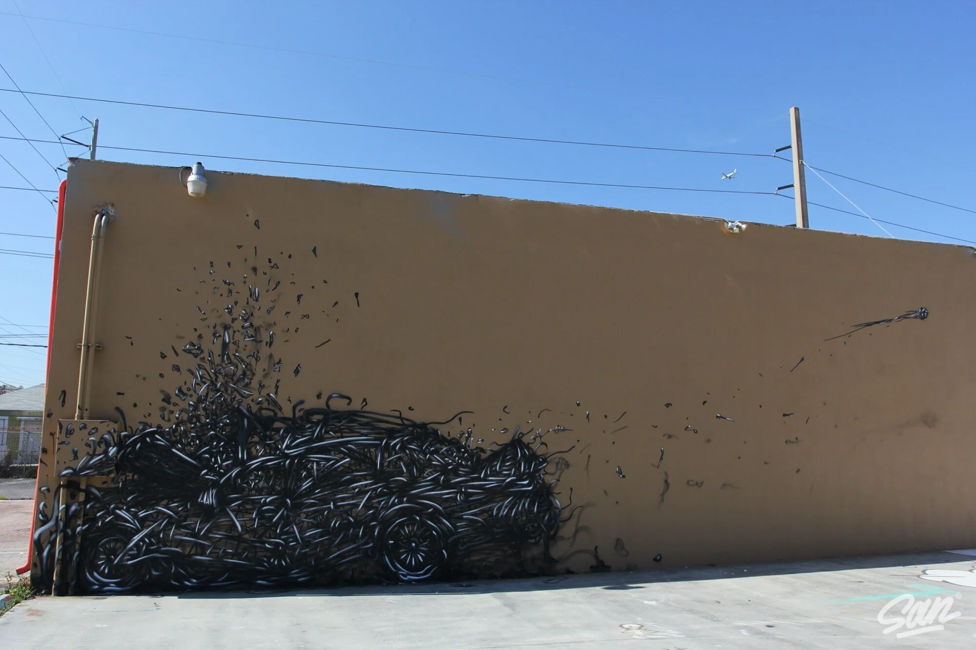 Art Basel — Miami murals — view 1