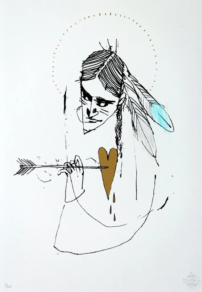 Word To Mother — Divine Arrow — artwork