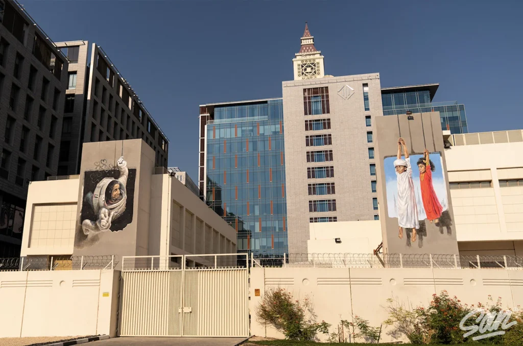 Dubai Street Museum — Happiness Street — view 3